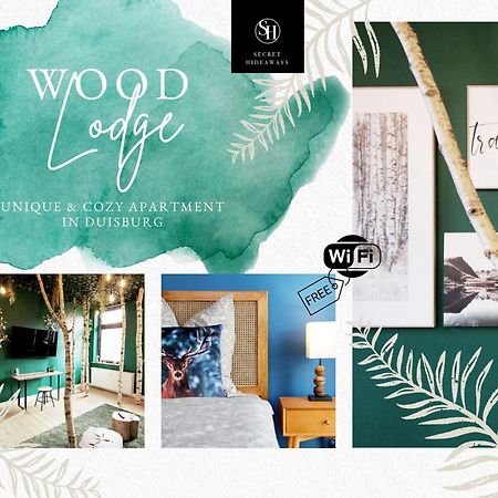 Secret Hideaways Wood Lodge Mit Kinderzimmer Messe L City L Flughafen L Hbf Duisburg Zewnętrze zdjęcie